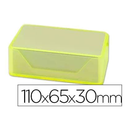 Liderpapel Caja para tarjetas de visitas liderpapel 110x65x30 mm