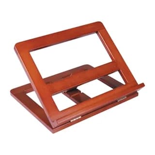 Q-connect Atril sujetalibros q-connect madera color cognac 330x270x65 mm