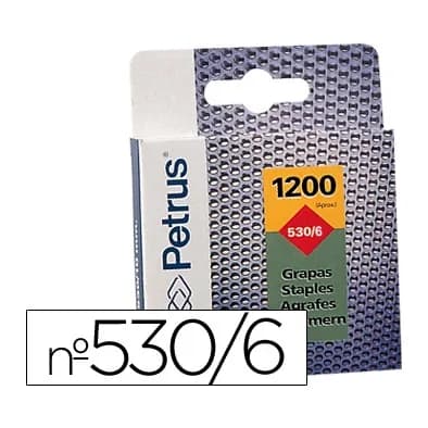Petrus Grapas petrus nº 530/6 caja de 1200 unidades