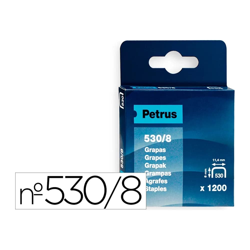 Petrus Grapas petrus nº 530/8 caja de 1200 unidades