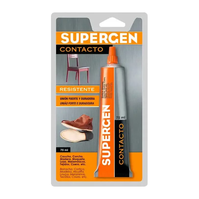 Supergen Pegamento supergen contacto 75 ml unidad