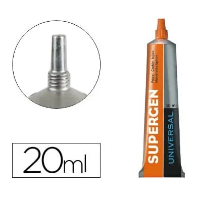 Supergen Pegamento supergen universal transparente 20 ml unidad
