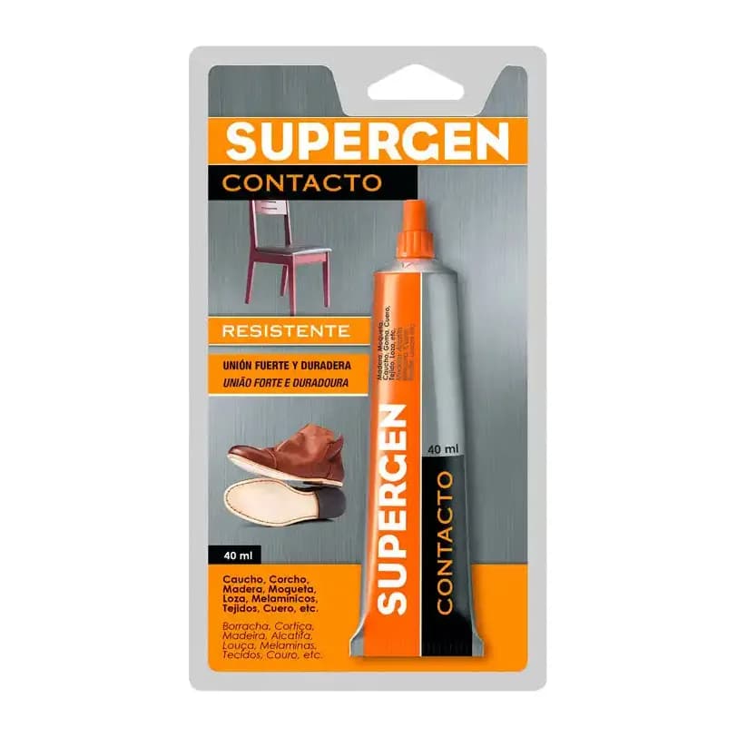 Supergen Pegamento supergen contacto 40 ml unidad
