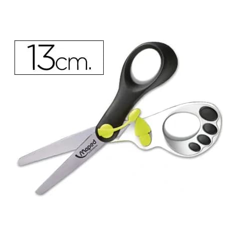 Maped Tijera escolar maped magic up koopy 13cm con resorte para facilitar la accion del corte unidad
