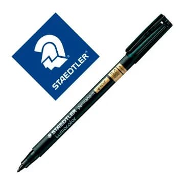 Staedtler Rotulador staedtler lumocolor retroproyeccion punta de fibra permanente special 319-9 negro punta media