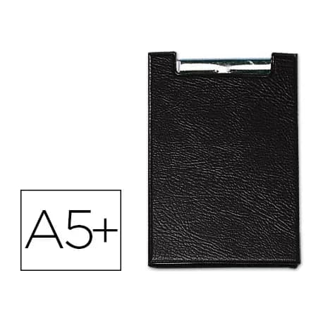 Saro Carpeta saro plastico con pinza cuarto color negro