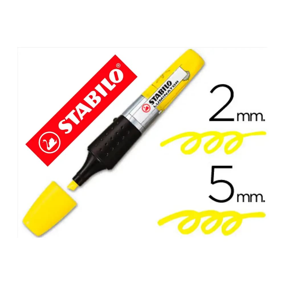 Stabilo Rotulador stabilo boss luminator amarillo tinta luquida