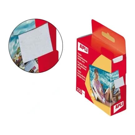 Apli Tacks autoadhesivos apli 2 caras caja de 250 unidades