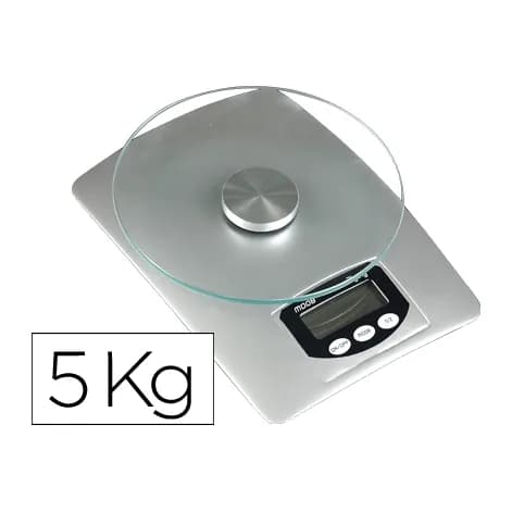 Q-connect Bascula de precision q-connect electronico 5000 gr
