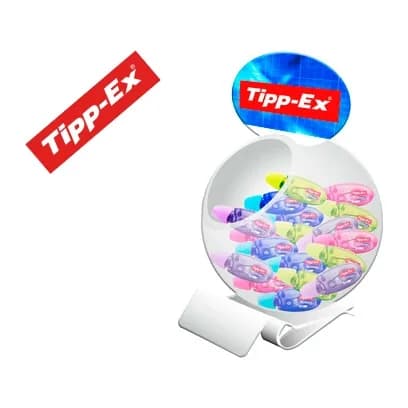 Tipp-ex Corrector tipp-ex micro tape twist 5 mm x 8 m expositor de 60 unidades
