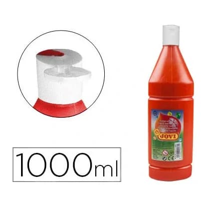 Jovi Tempera liquida jovi escolar 1000 ml bermellon