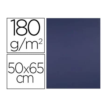 Liderpapel Cartulina liderpapel 50x65 cm 180 gr zafiro paquete de 25 hojas