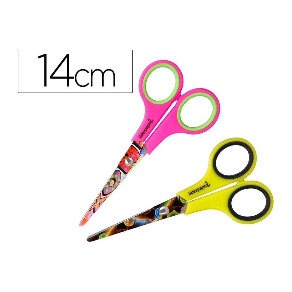 Liderpapel Tijera liderpapel hip hop 14cm unidad