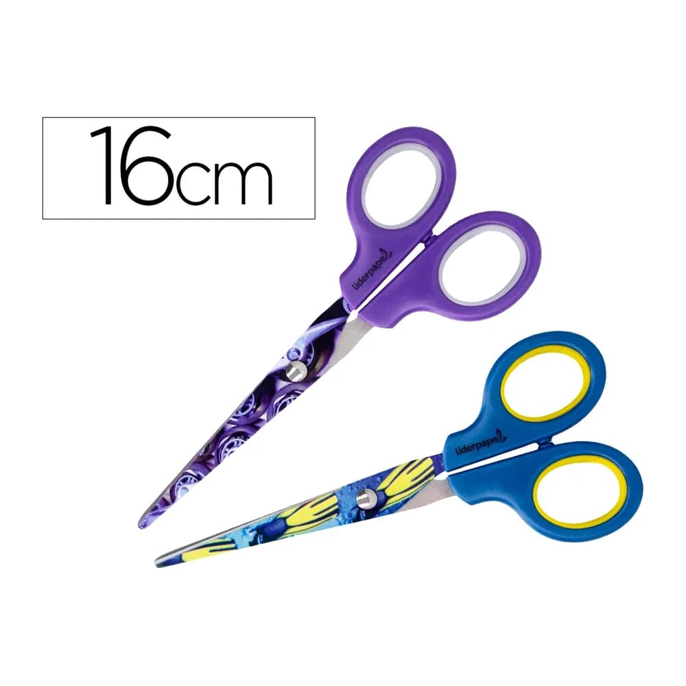 Liderpapel Tijera liderpapel x-games 16cm unidad