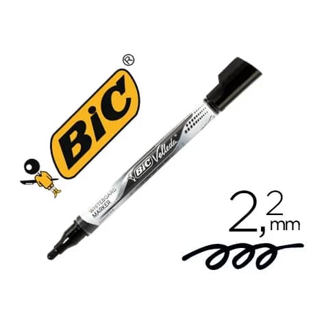 Bic Rotulador bic velleda liquid pocket punta redonda 2,2 mm