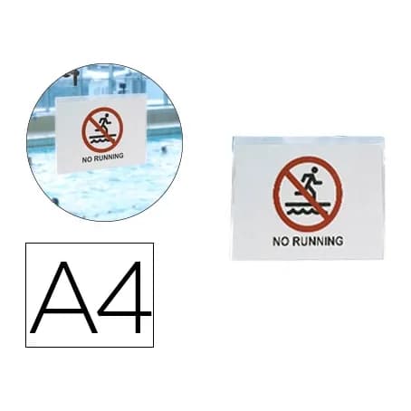Djois Funda autoadhesiva djois resistente al agua din a4 pack de 10 unidades