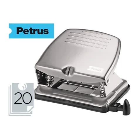 Petrus Taladrador petrus 65 c cromado capacidad 20 hojas