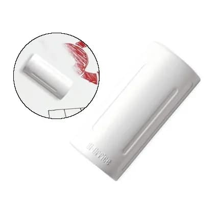 Bi-office Borrador bi-office magnetico color blanco para pizarra blanca 128x60x30 mm