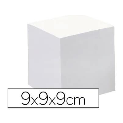 Quo vadis Taco papel quo vadis encolado blanco 680 hojas 100% reciclado 90x90x90 mm 90 gr