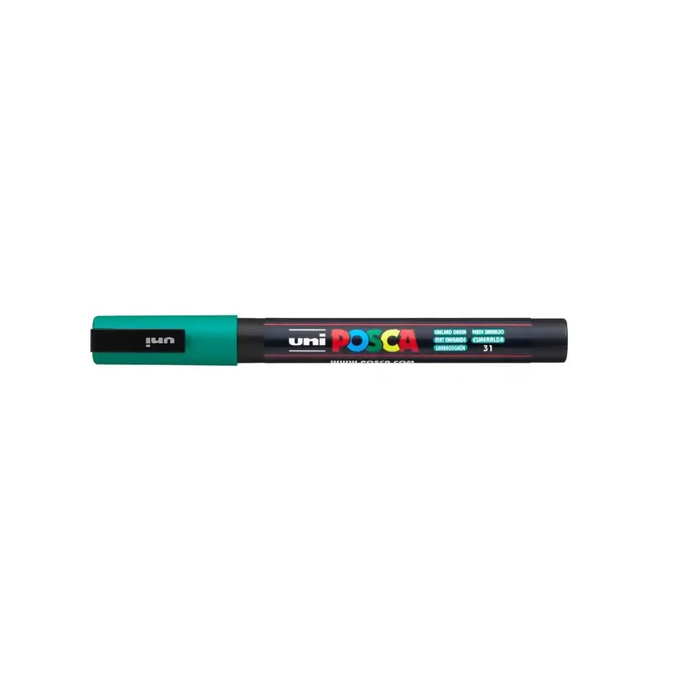 Posca Rotulador uni posca 0,9 - 1,3 mm pc-3m esmeralda